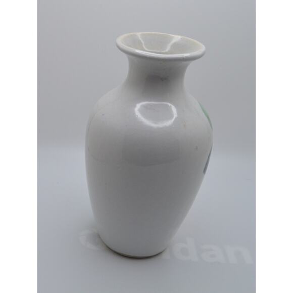 Brinn's Pittsburgh Ceramic Flowered Vase - Vintage Hand Painted Made in Taiwan - Picture 4 of 7